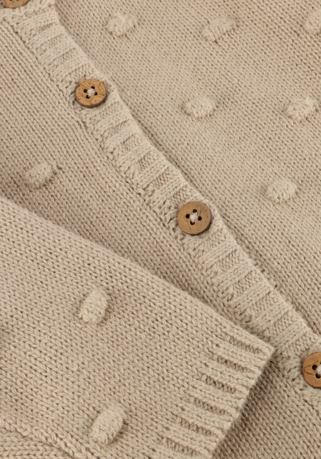 Beige LIL' ATELIER Strickjacke NBNGABLE LS KNIT CARD LIL - large