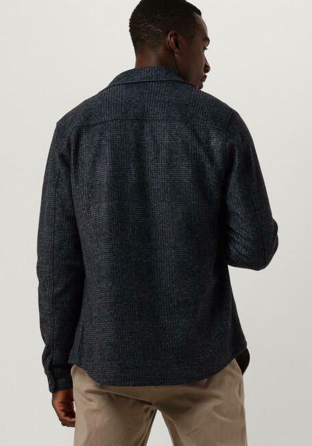 Dunkelblau PROFUOMO Overshirt OVERSHIRT KNIT CHECK - large