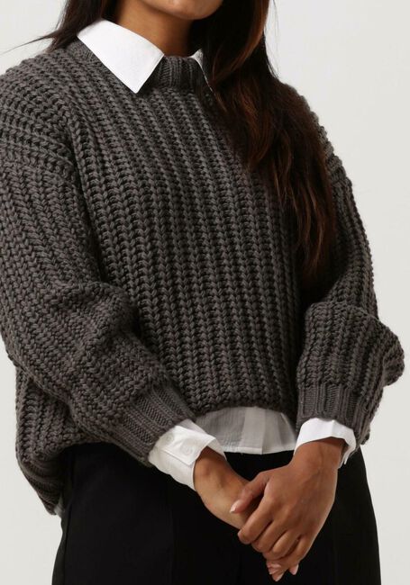 Dunkelgrau MY ESSENTIAL WARDROBE Pullover AVA KNIT PULLOVER - large