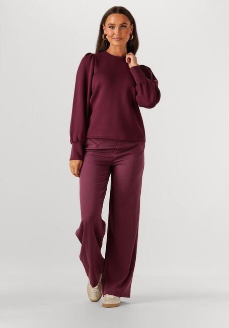 Bordeaux OBJECT Pullover OBJANDREA RE L/S O-NECK TOP - large