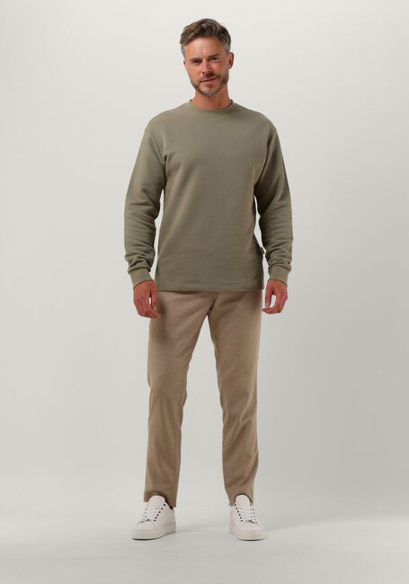 Olive SELECTED HOMME Pullover SLHDIMMY CREW NECK SWEAT W - large