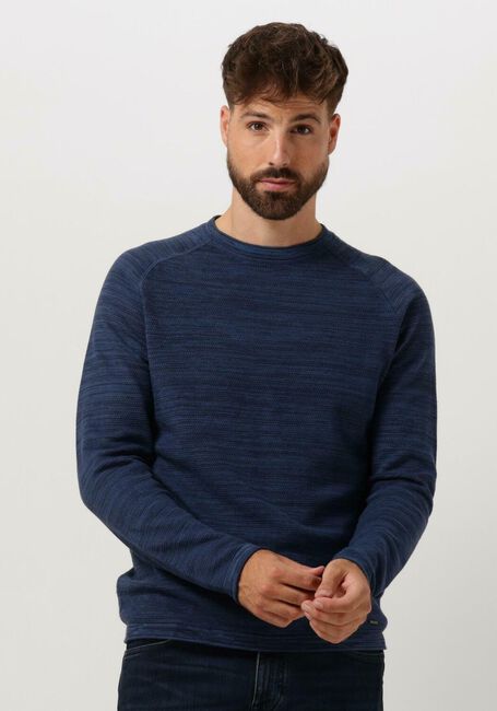 Blaue DSTREZZED Pullover ROAR CREW - large