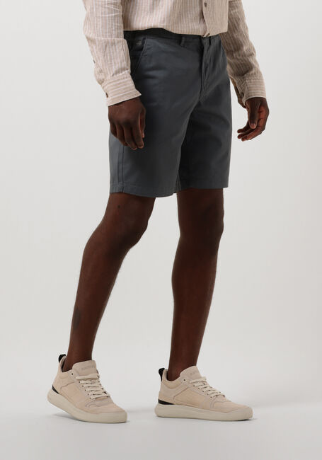 Graue VANGUARD Kurze Hose CHINO SHORTS FINE TWILL STRETCH - large