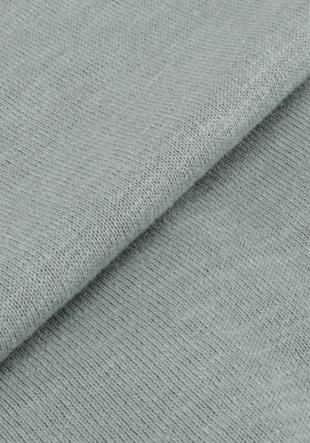 Hellgrau CAST IRON T-shirt COTTON BLEND SLUB - large