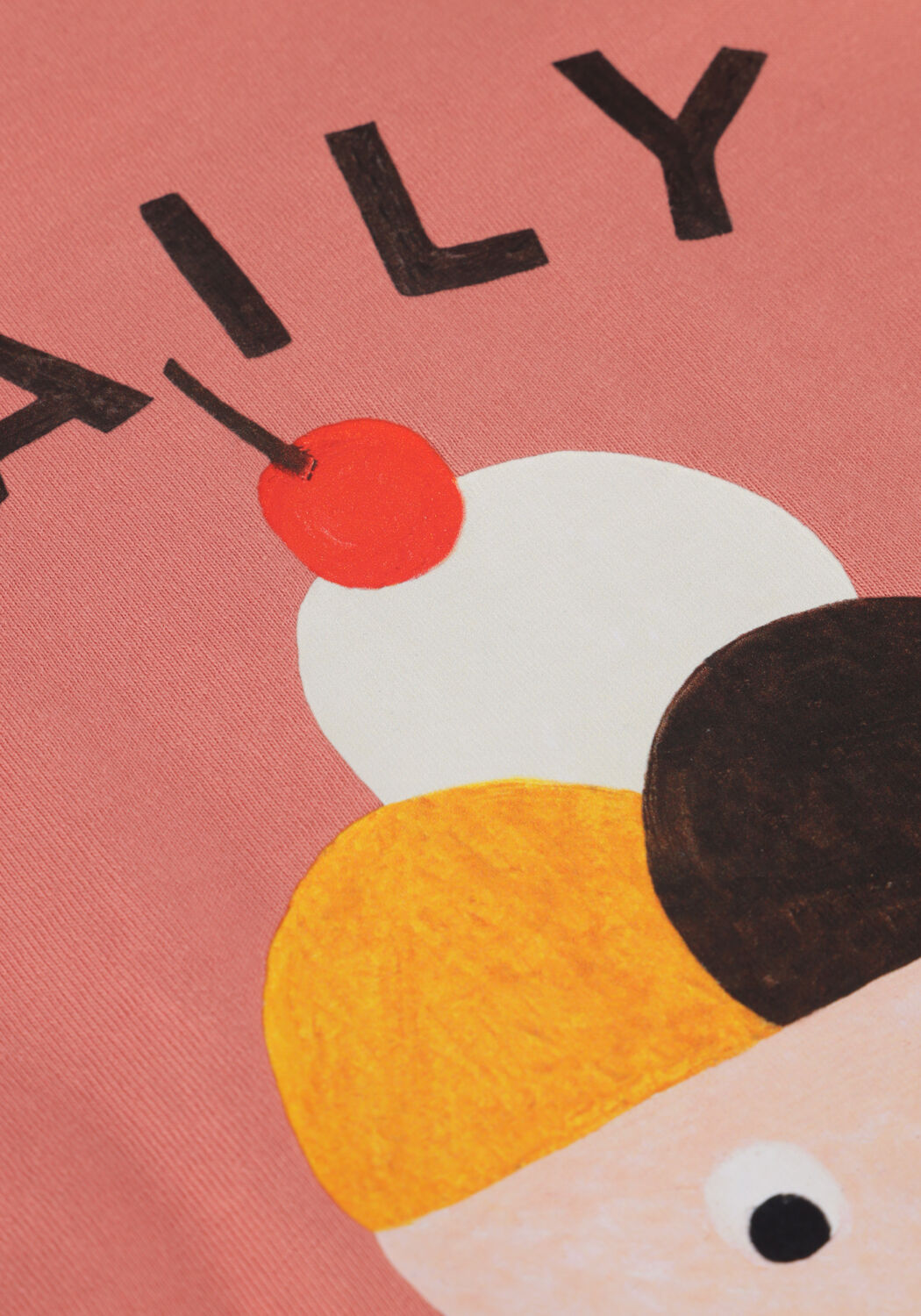 Rote DAILY BRAT T-shirt HAPPY ICE T-SHIRT - large