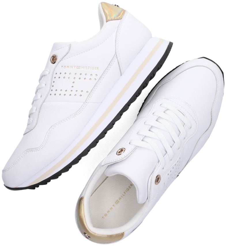 Weiße sneaker hilfiger clearance