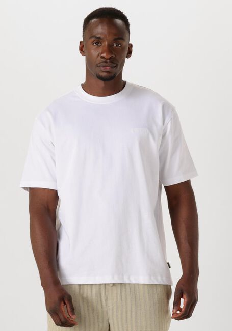 Weiße WOODBIRD T-shirt WBBANE CRAY TEE - large