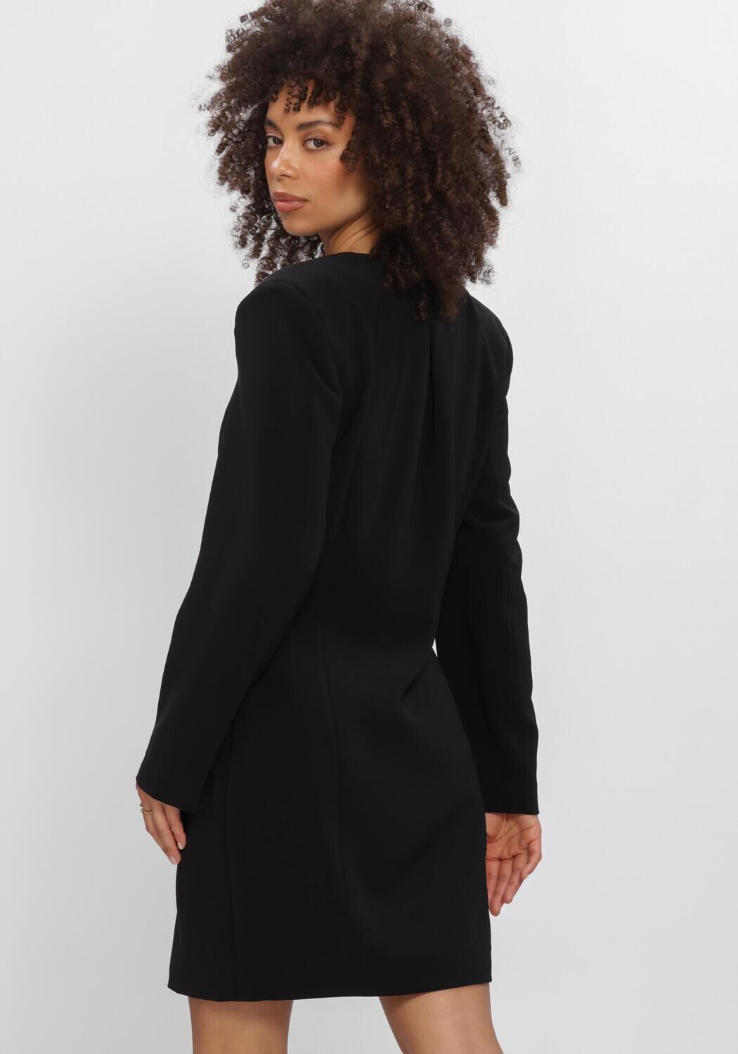 Schwarze DANTE6 Minikleid AVRIL BLAZER DRESS - large