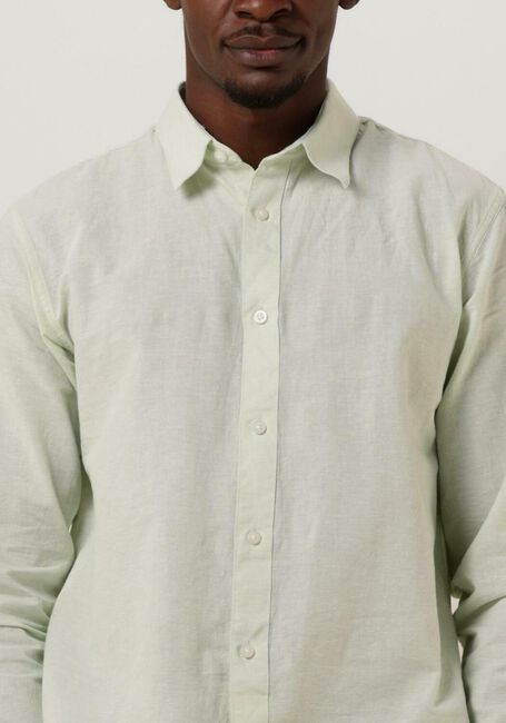 Grüne SELECTED HOMME Klassisches Oberhemd SLHSLIMNEW-LINEN SHIRTS LS CLASSIC W - large