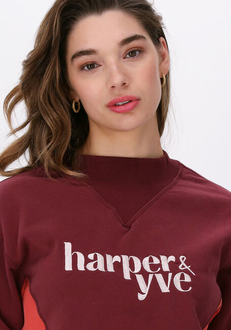 Bordeaux HARPER & YVE Sweatshirt HARPER-SW - large