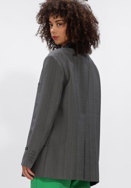 Graue ALIX THE LABEL Blazer LADIES WOVEN STRUCTURED BLAZER - large