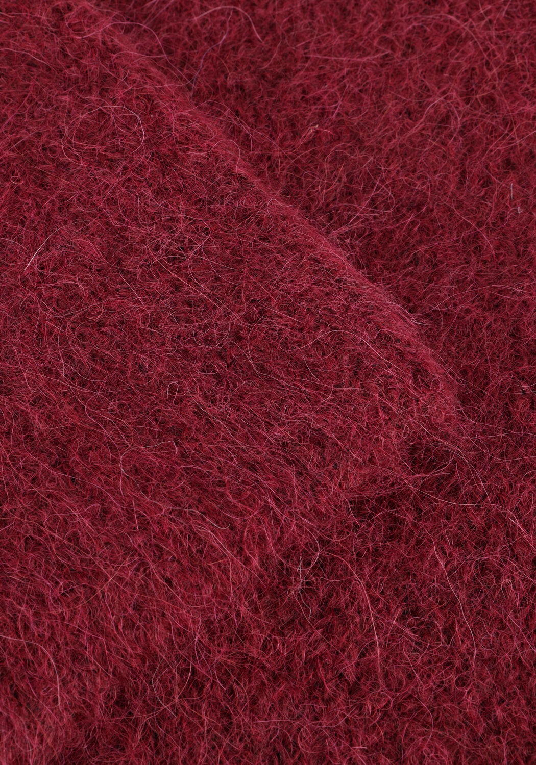 Bordeaux SELECTED WOMEN Pullover SLFGABELLA LS KNIT O-NECK CAMP - large