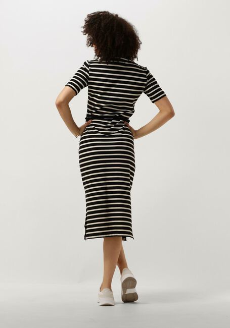 Blaue TOMMY HILFIGER Midikleid REG BRETON MIDI POLO DRESS - large