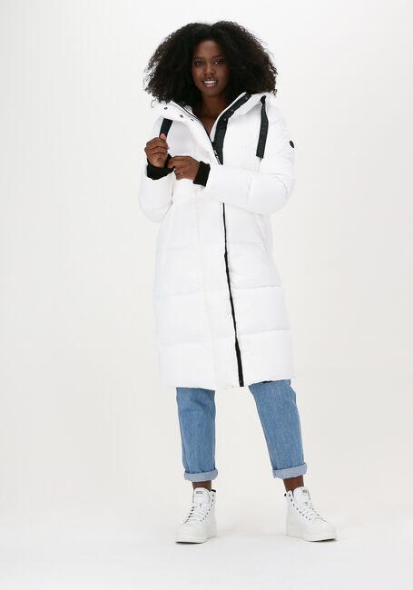 Weiße BEAUMONT Wattierte Jack PUFFER RECYCLED PARKA - large
