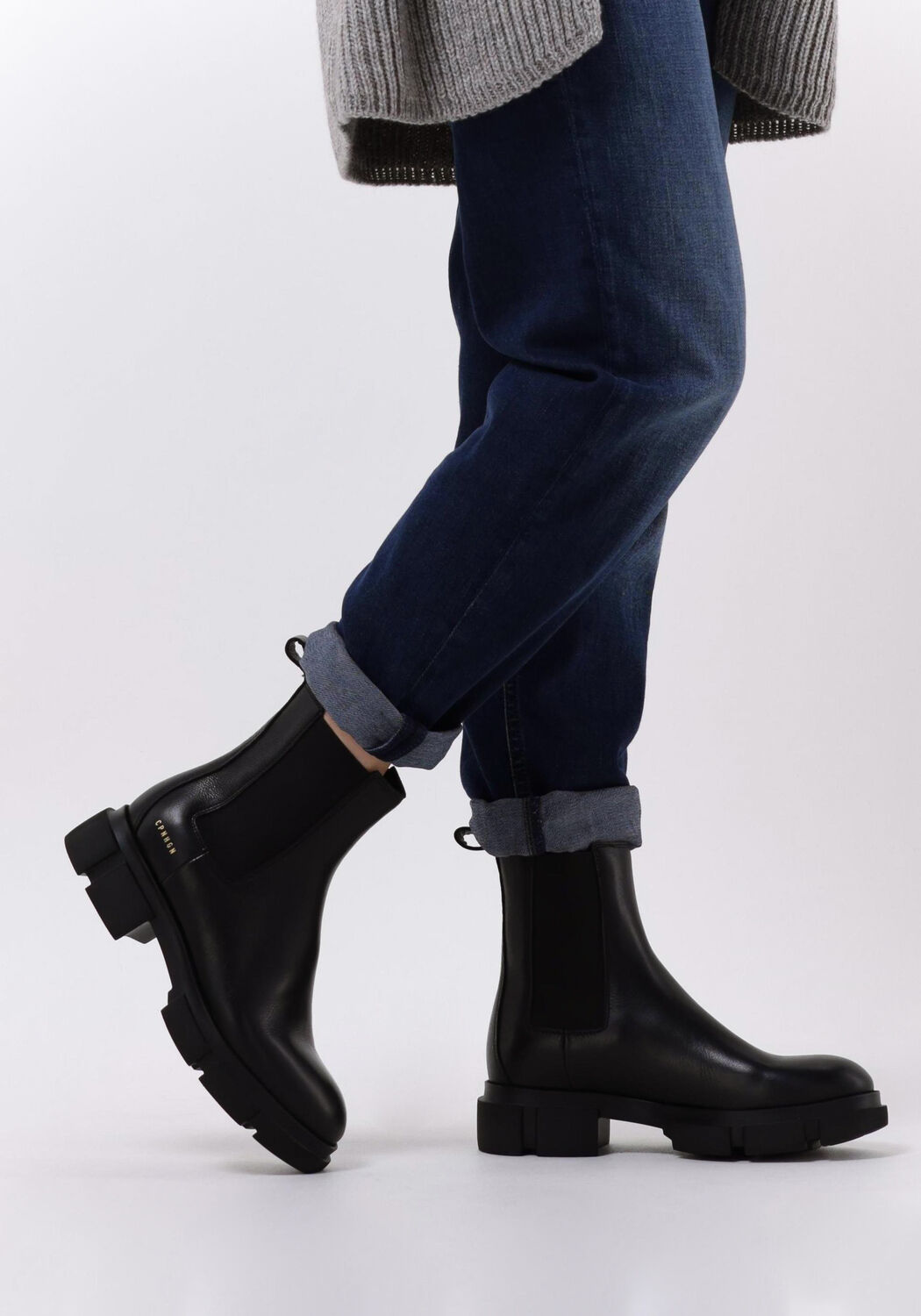 Schwarze COPENHAGEN STUDIOS Chelsea Boots CPH570 - large