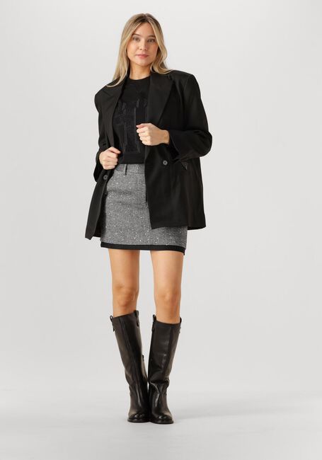 Graue HAUTE L'AMITIÉ Minirock HERING SEQUIN CROP SKIRT - large