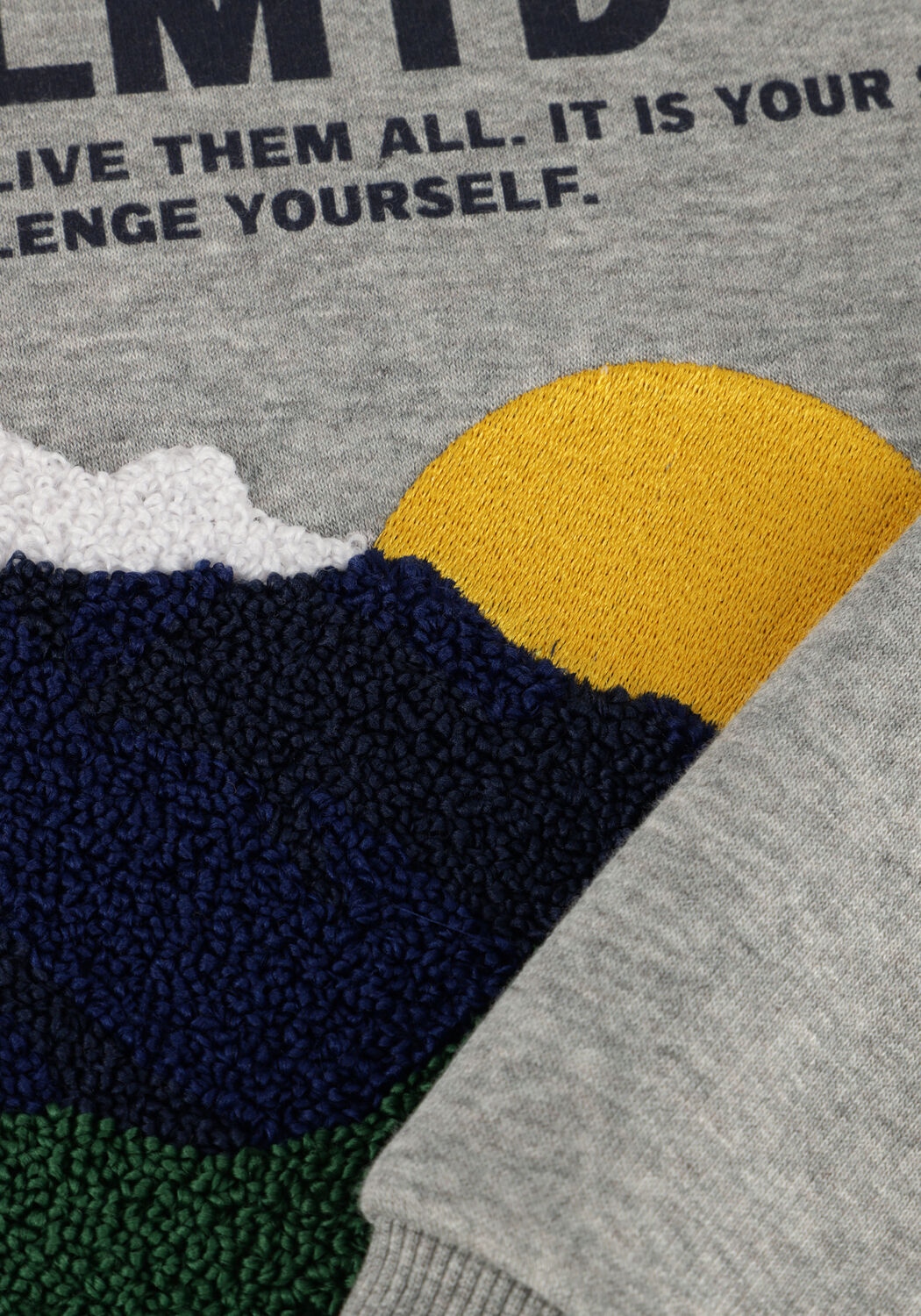 Graue RETOUR Sweatshirt EDO - large