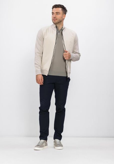 Taupe GENTI Polo-Shirt POLO 2 BUTTON SS 1260 - large