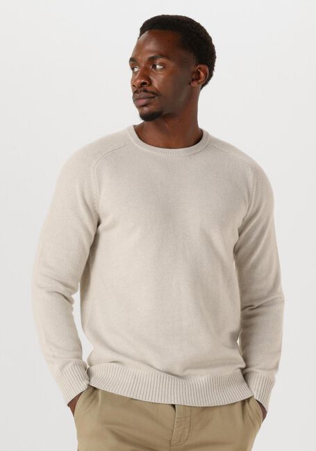 Creme STEFANO LAURAN Pullover CREW L - large
