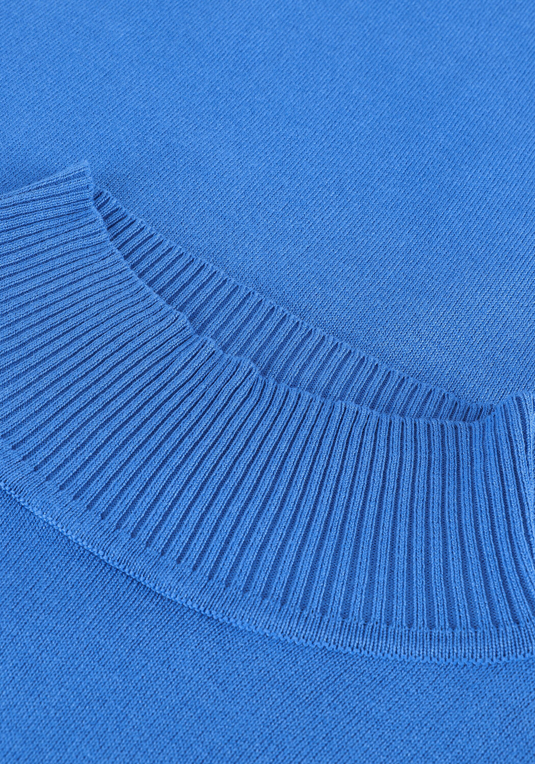 Hellblau MINUS Top LIMA ROLL NECK KNIT - large