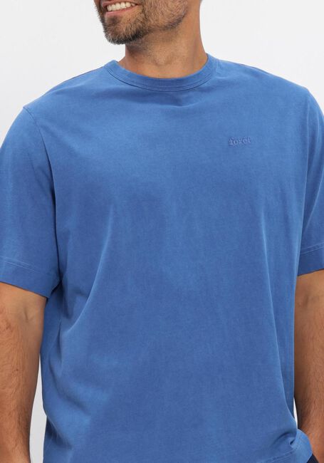 Blaue FOR&Eacute;T T-shirt PARK LOOSE FIT T-SHIRT - large