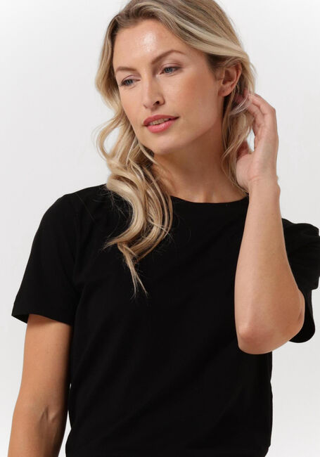 Schwarze SELECTED FEMME T-shirt SLFMYESSENTIAL SS O-NECK TEE - large