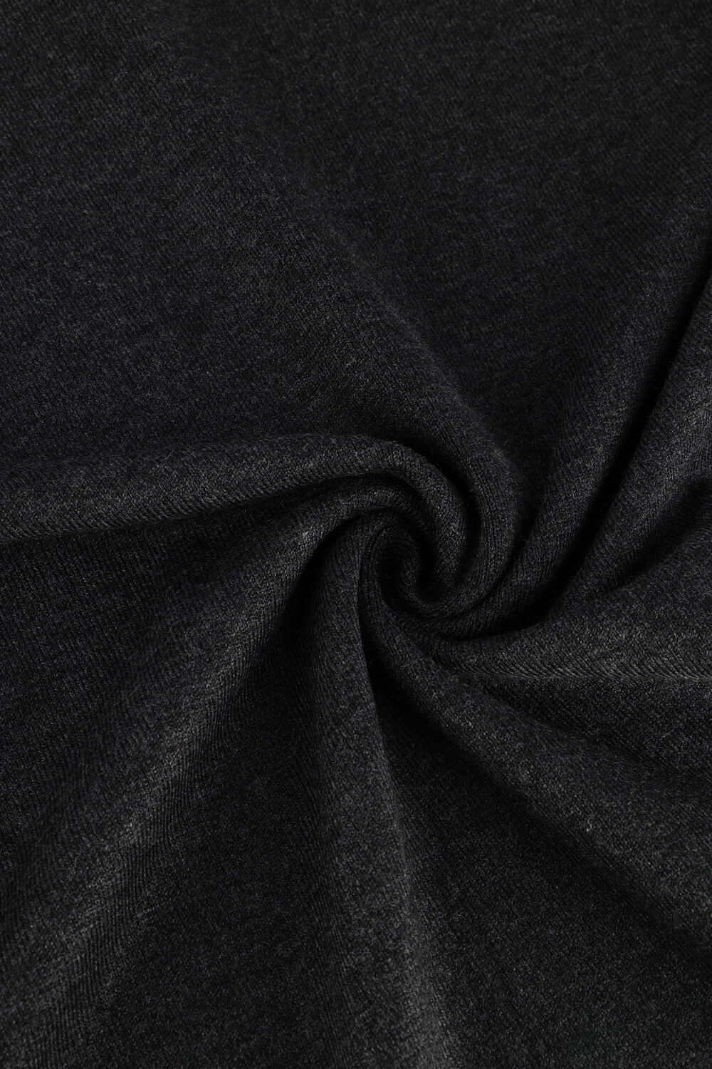 Dunkelgrau PUREWHITE Rollkragenpullover ESSENTIAL KNIT TURTLENECK LS - large