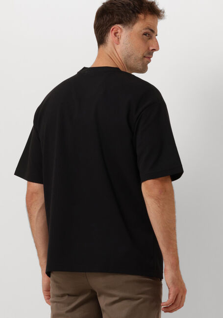 Schwarze SELECTED HOMME T-shirt SLHLOOSEOSCAR SS O-NECK TEE NOOS - large