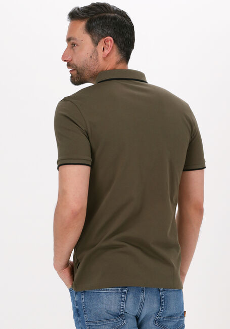Grüne BOSS ORANGE Polo-Shirt PASSERTIP - large