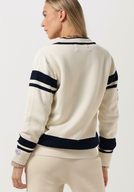 Ecru MERCER AMSTERDAM Strickjacke THE MERCER MONOGRAM CARDIGAN - large