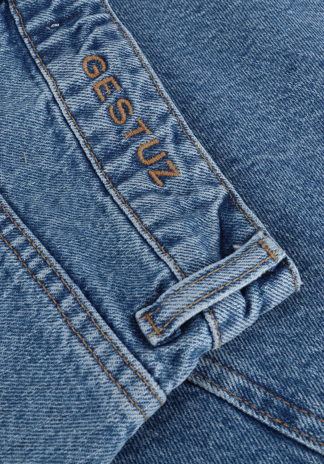 Blaue GESTUZ Minirock DENA HW MINI SKIRT - large