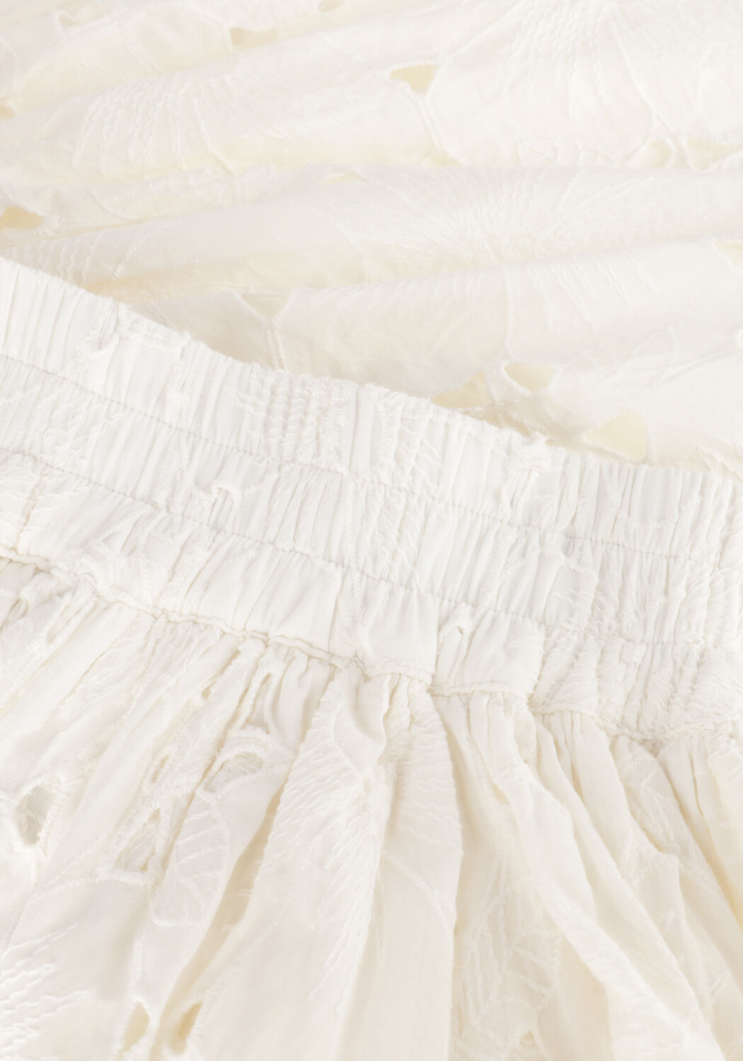 Wei&szlig;e AMAYA AMSTERDAM Minirock TEDDY - large