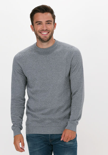 Graue KULTIVATE Pullover KN RYAN - large
