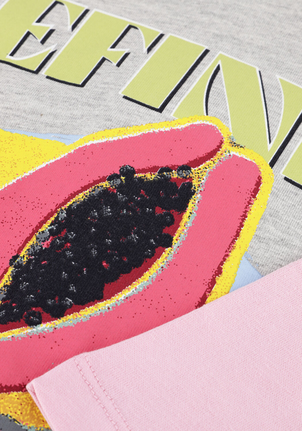 Graue REFINED DEPARTMENT T-shirt LOUI 9986 - large