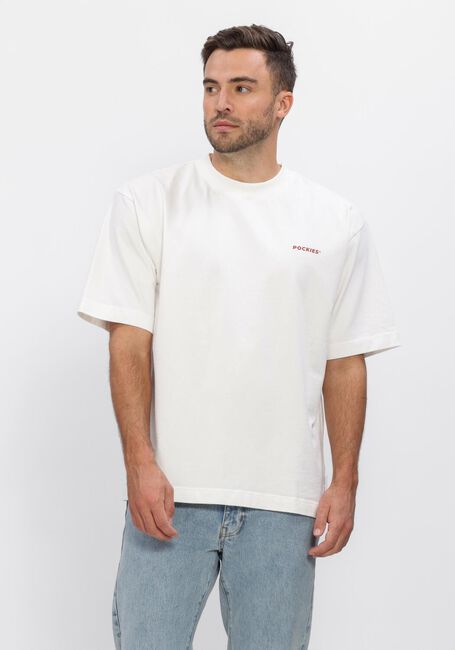 Ecru POCKIES T-shirt ALARMCLOCK TEE - large