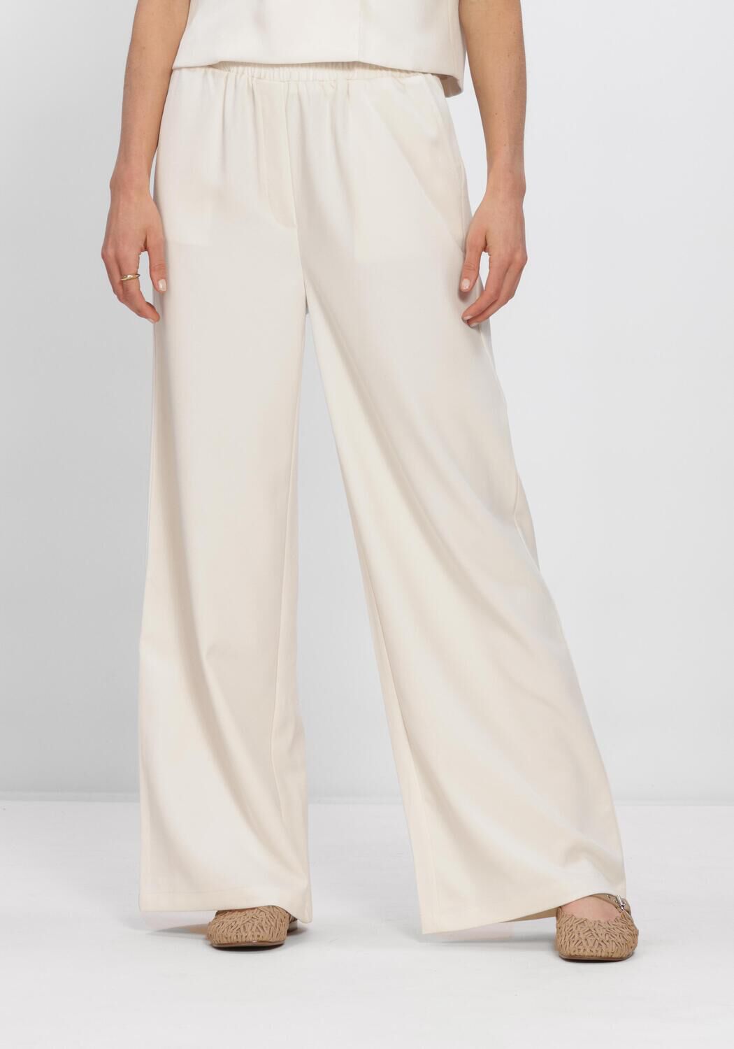 Ecru YDENCE Weite Hose PANTS YADE - large