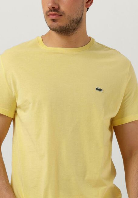 Gelbe LACOSTE T-shirt 1HT1 MEN'S TEE-SHIRT 1121 - large