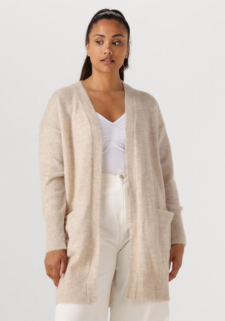 Beige SELECTED FEMME Strickjacke LULU NEW LS KNIT LONG CARDIGAN B - large