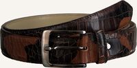 Braune REHAB Gürtel BELT  CROCO ARMY W18 - medium