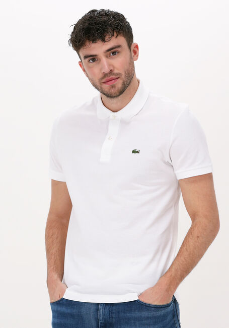 Weiße LACOSTE Polo-Shirt 1HP3 MEN'S S/S POLO 1121 - large