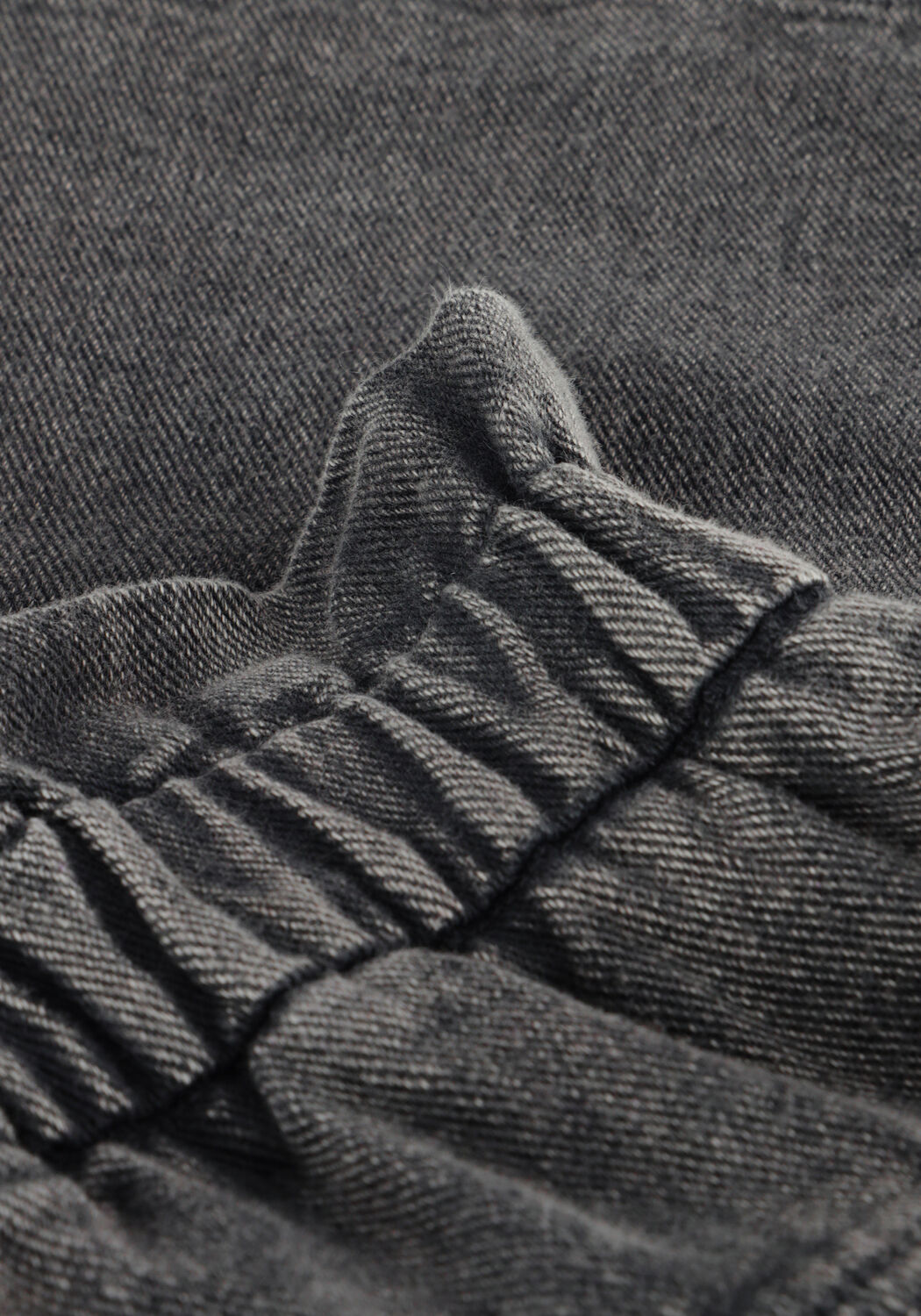 Graue BY-BAR Kurze Hosen LEON TWILL SHORT - large