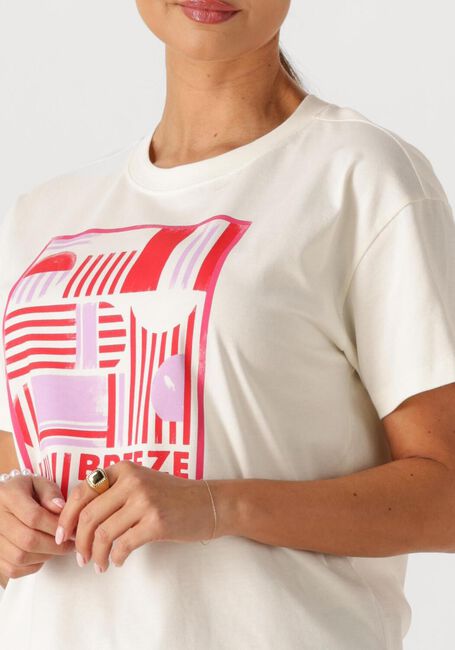 Wei&szlig;e POM AMSTERDAM Tops & T-shirts TSHIRT BREEZE - large