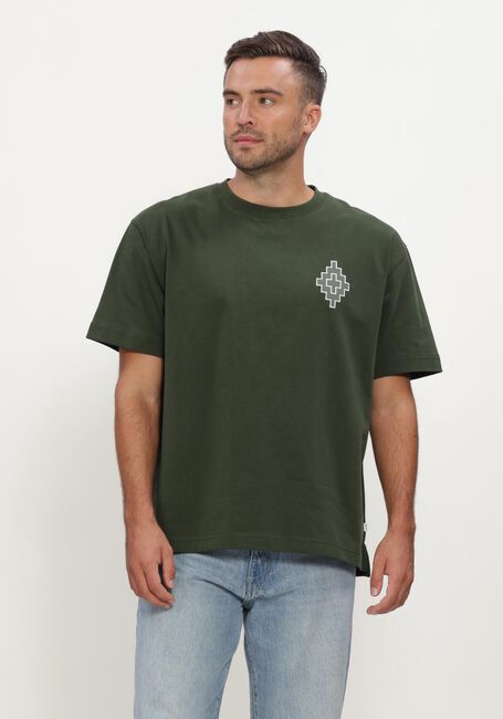 Dunkelgr&uuml;n JC RAGS T-shirt T-SHIRT SHORT SLEEVE ARVIN EMBRO - large