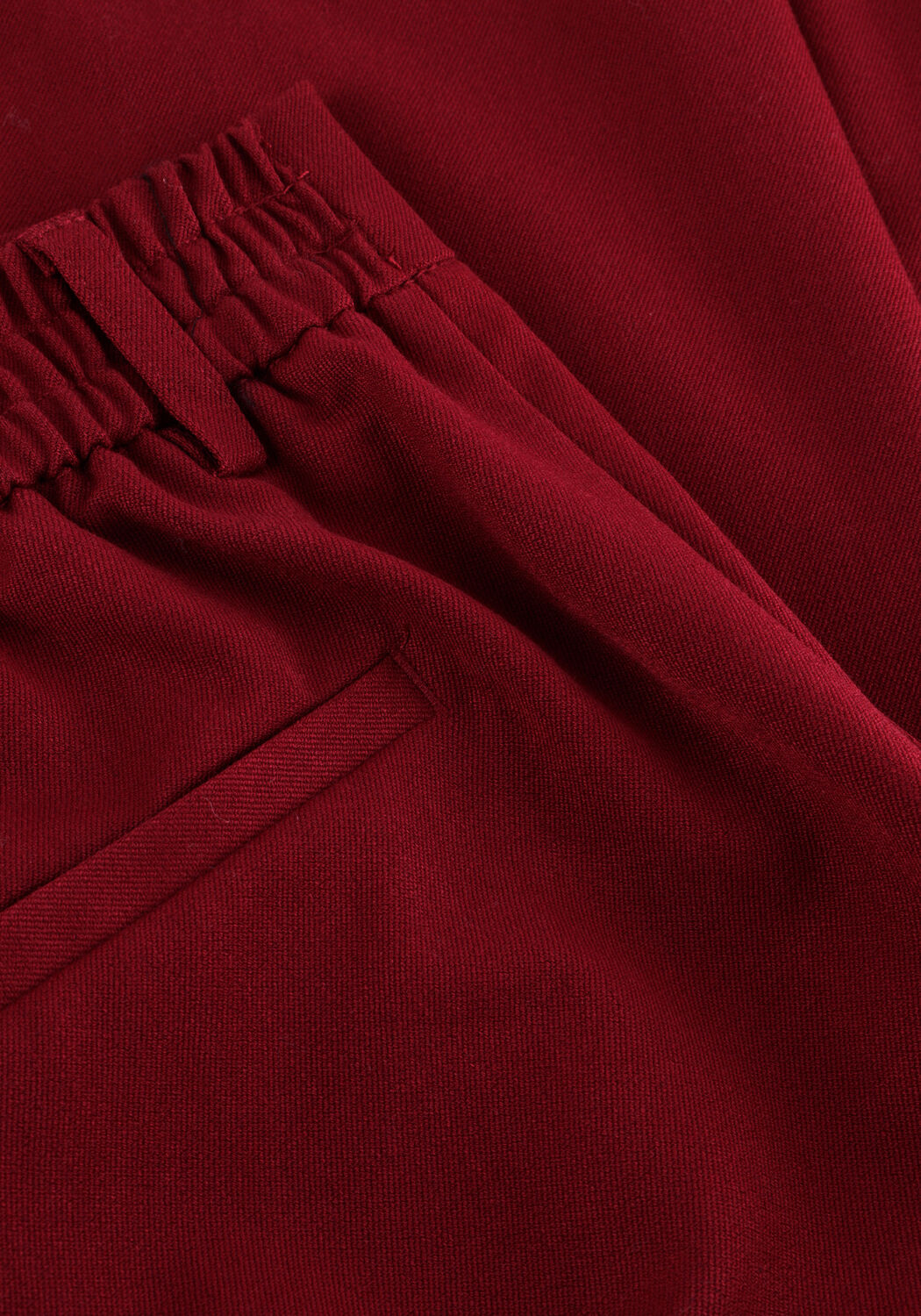 Bordeaux OBJECT Weite Hose OBJLISA WIDE PANT - large