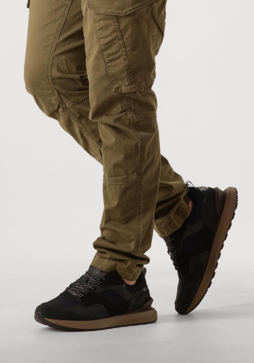 Schwarze CLAY Sneaker Low 13833 - large