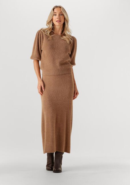 Camelfarbene RUBY TUESDAY Maxirock VILETTE - large