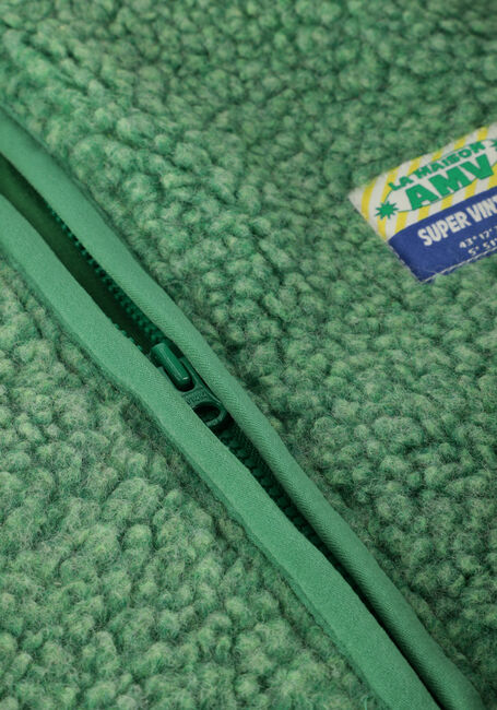 Gr&uuml;ne AMERICAN VINTAGE Teddy-Jacke HOKTOWN - large