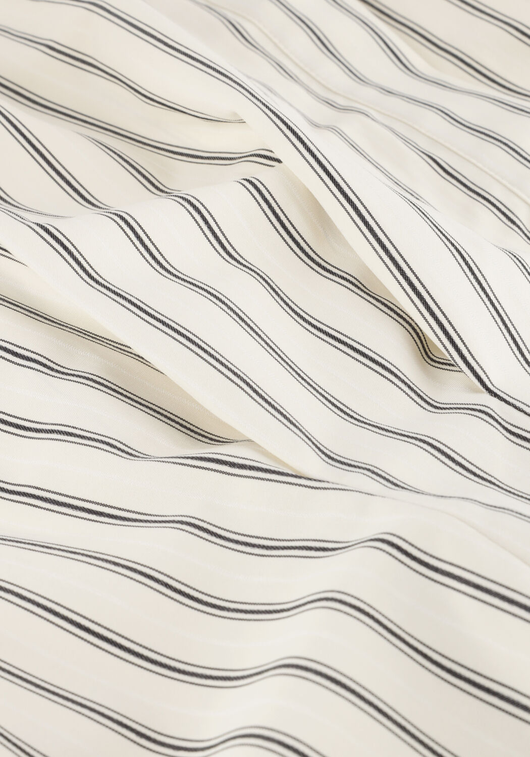 Nicht-gerade weiss NEO NOIR Blusen LYTRA STRIPE SHIRT - large