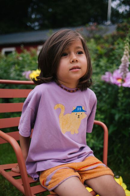 Lila DAILY BRAT T-shirt JAMES KITTY CAT T-SHIRT - large