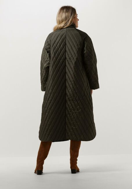Khaki SECOND FEMALE Wattierte Jack BECCA COAT - large